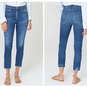 CITIZENS OF HUMANITY Olivia Crop High Rise Slim